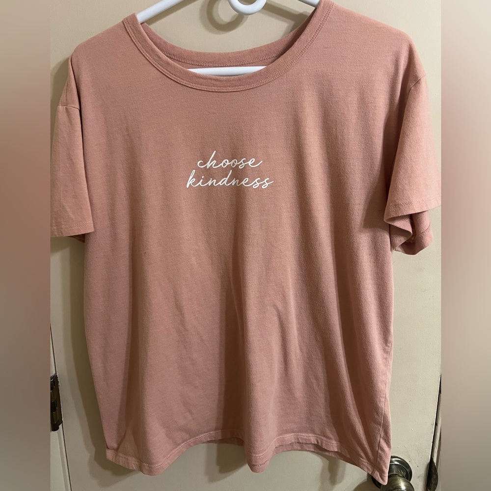 Zoe + Liv Peach Graphic Tee